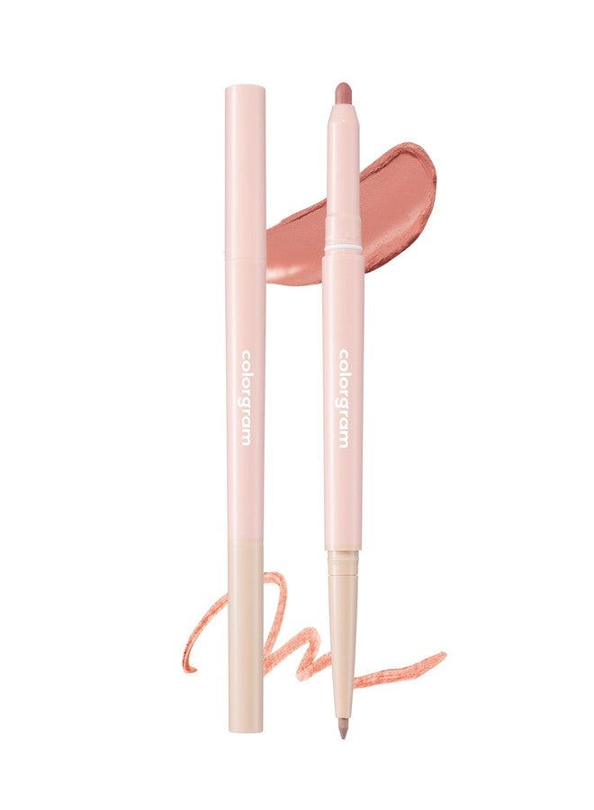 COLORGRAM All In One Over-Lip Maker 03 Peach Beige | Versatile Lip Liner & Contour with Natural Shades, Matte finish, Bigger and Fuller Lips, Plumping effect, Smooth creamy texture - Image 1